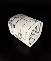 Плафон патрон E27 6032 10х10х27 см прозорий ID 5000906, фото 4