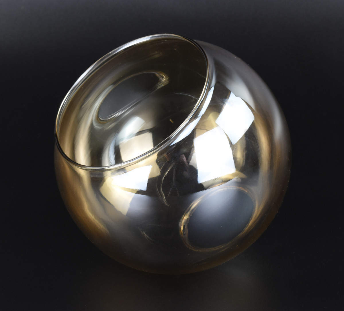 Плафон патрон E27 088-am 9х11х13 см прозоро-бурштиновий ID 5000913