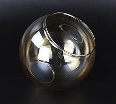 Плафон патрон E27 088-am 9х11х13 см прозоро-бурштиновий ID 5000913, фото 3