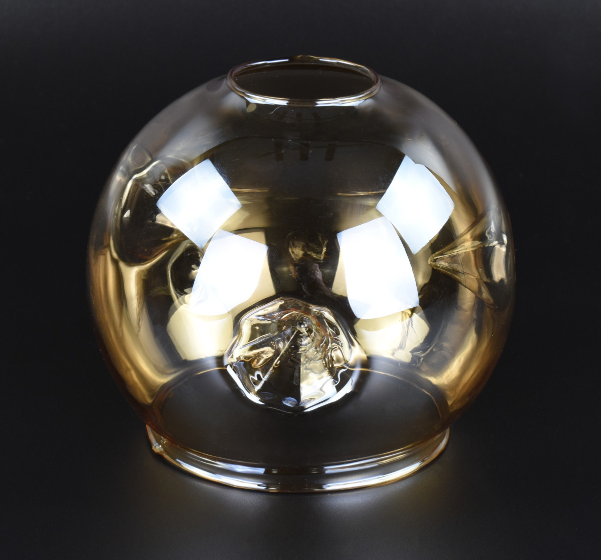 Плафон патрон E27 51810-am 9х11х13 см янтарний ID 5000912