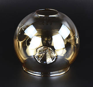 Плафон патрон E27 51810-am 9х11х13 см янтарний ID 5000912