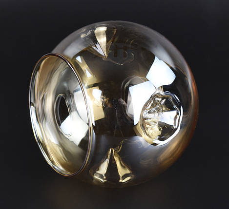 Плафон патрон E27 51810-am 9х11х13 см янтарний ID 5000912, фото 2