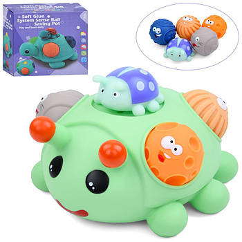 Іграшка для купання божа корівка 1111