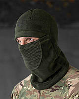 Балаклава флісова Олива з гербом “Сота”