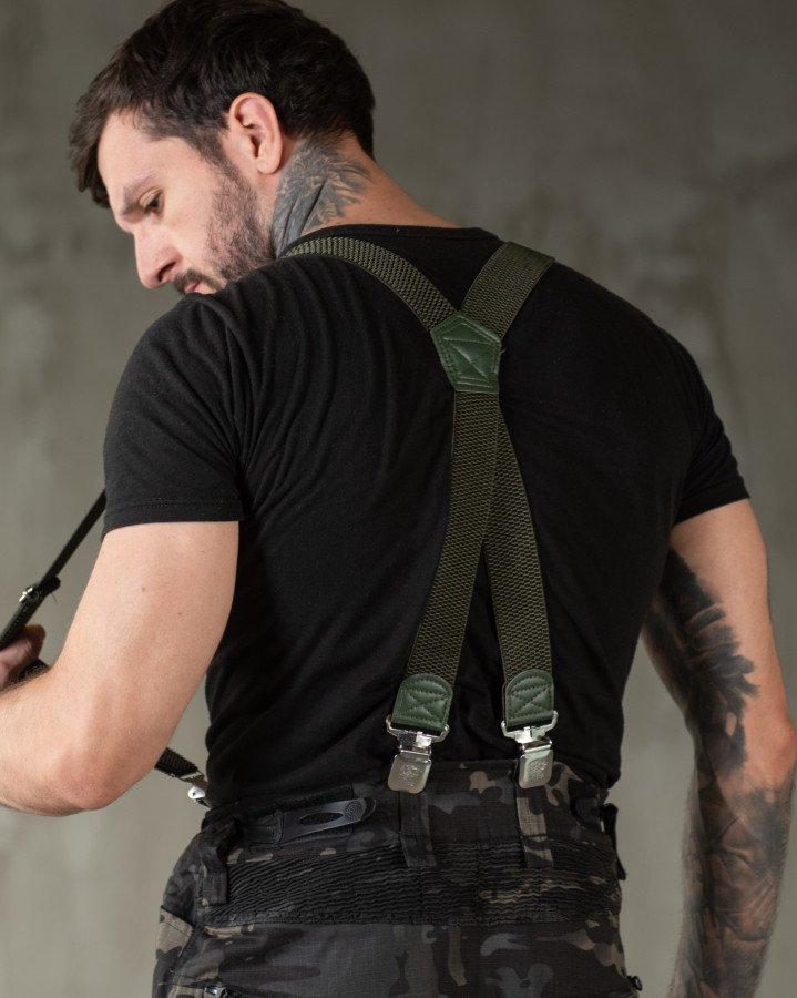 Підтяжки для штанів oliva, фото 1