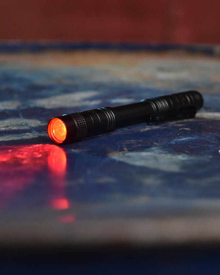 Потужний ручний ліхтарик червоного світіння ENT LED Mini ВТ6486, фото 1