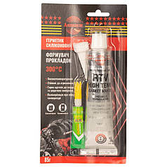 Герметик силіконовий RTV-формувач прокладок високотемпературний +300 °C сірий 85 г OAE ASMACO (6371241)