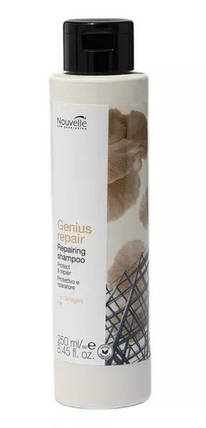 Шампунь відновлюючий для волосся Nouvelle Genius Repair Repairing 250 мл, фото 1