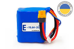 Акумуляторна збірка Li-Ion 3S2P Energy Life 9800 мАг Samsung 21700-50E 12AWG XT60-Female - 1 шт.