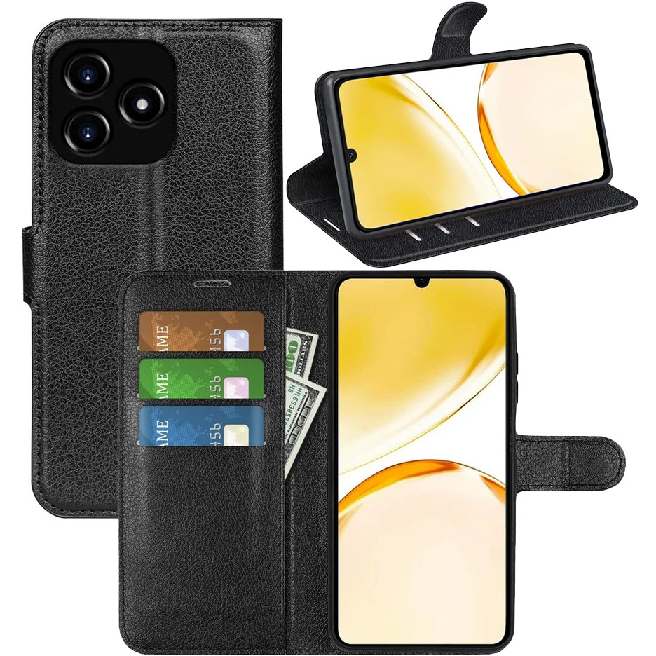 Чохол-книжка Litchie Wallet для Realme C53 / C51 Black