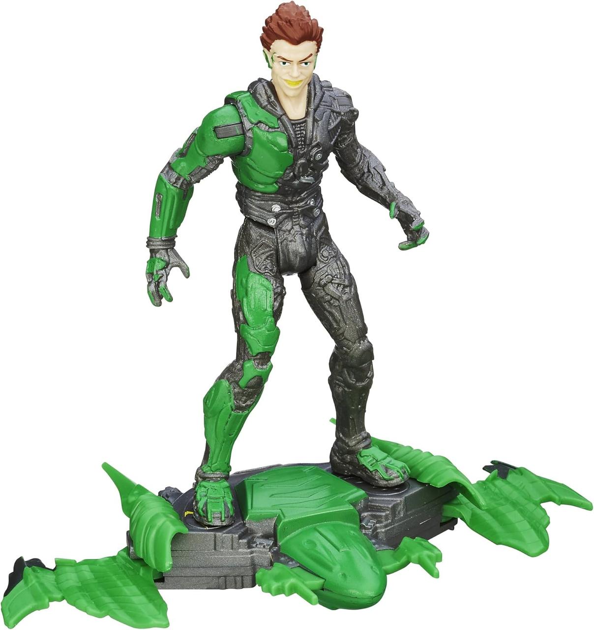 Фігурка Hasbro Зелений гоблін із к/ф Людина павук з аксесуарами, 10 см - Green Goblin, Spider Strike, фото 1