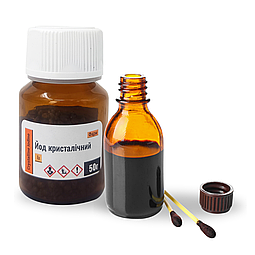 Йод кристалічний. Застосування у хімічній промисловості