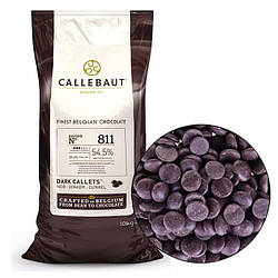 Barry Callebaut 811, 54,5%, черный шоколад в дисках, 250г