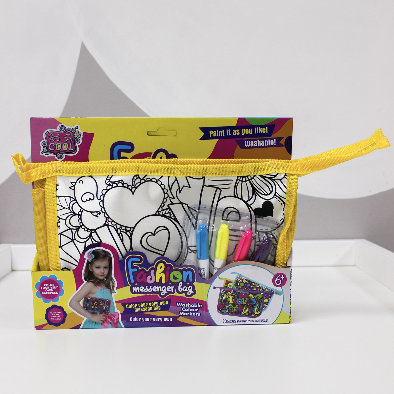 Набір для творчості 20112-2 Сумка розмальовка, фото 1