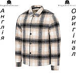 Сорочка зимняя шерпа чоловіча в клітинку Firetrap (Фаєртрап) з Англії - на довгий рукав, фото 4