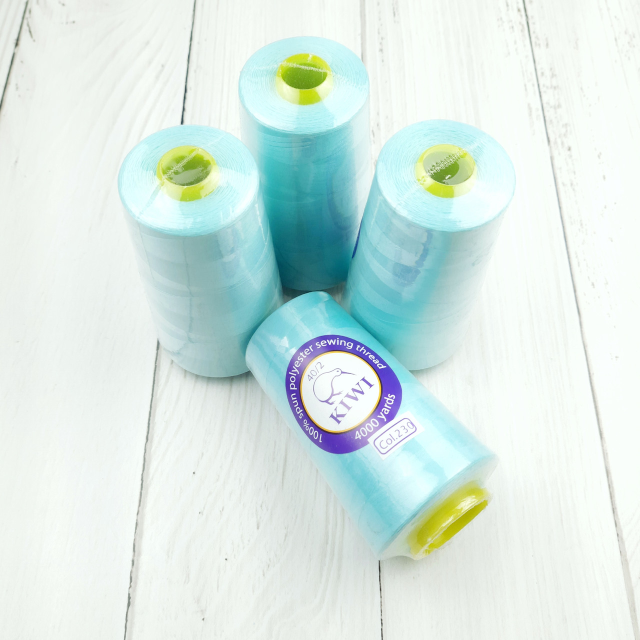 230 Швейні нитки Kiwi 40/2 (4000 ярдов) ТІФФАНІ