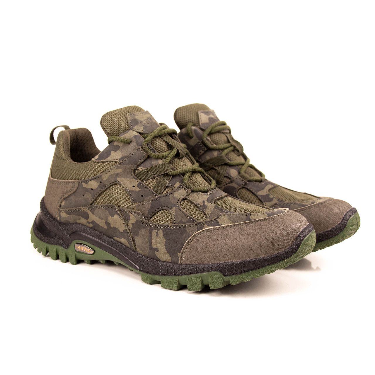 Кросівки демісезонні Техас р.40 26,7см. натуральна шкіра мембрана утеплювач камуфляж Хакі (2473416345), фото 1