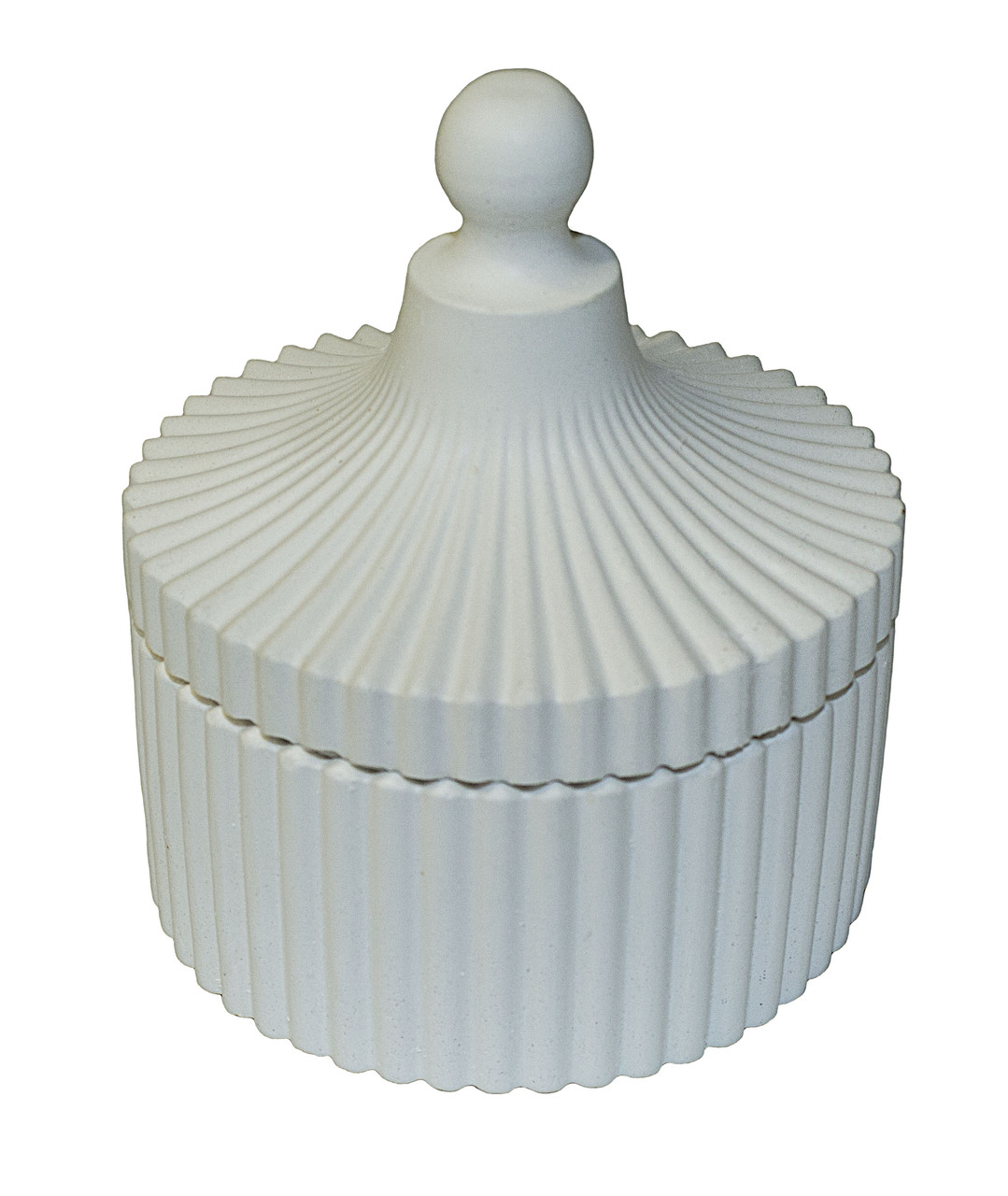 Бетонне кашпо Проміс-Плюс із кришкою Tart, сірого кольору