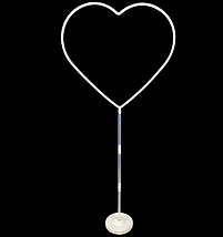 Підставка для повітряних кульок Серце 1.5м., фото 4