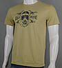Футболка чоловіча Кара з неба 2502м (Уп.4шт M-XXL), Світла оливка, фото 2