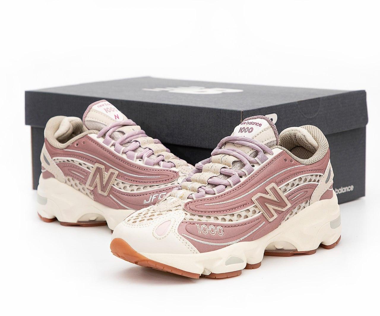 Жіночі кросівки New Balance 1000 Pink Рожеві Взуття Нью Беланс 1000 текстиль нейлон демісезон