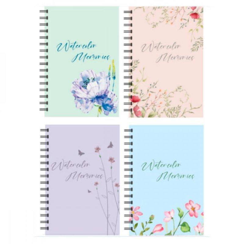 Блокнот В6 60л # Optima O25930 на спіралі пластикова обкладинка 642581 G-Rich, фото 1