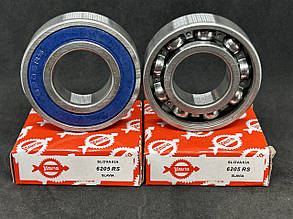 Підшипник 160205, 6205 RS (25*52*15) SLAVIA SLOVAKIA ORIGINAL!!!!