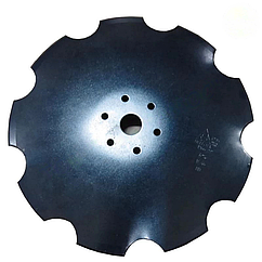 Диск ромашка борони  Дукат D=560 мм, h=6 мм, d=46 мм, (Bellota).