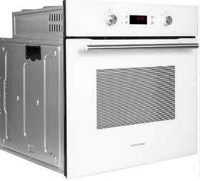 Електрична духова шафа EOM 867 WH з дисплеєм та трьома склами