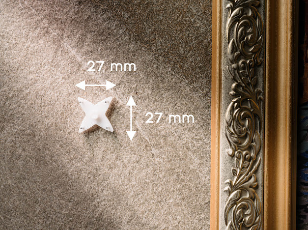 Гачок-ключниця. 27х27мм, фото 1