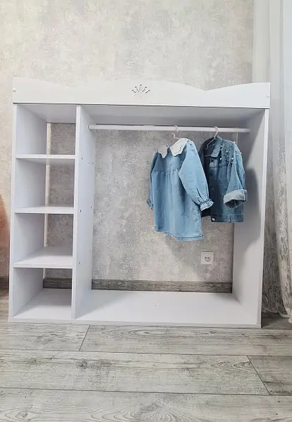 Дитяча вішалка підлогова стійка для одягу 120 см