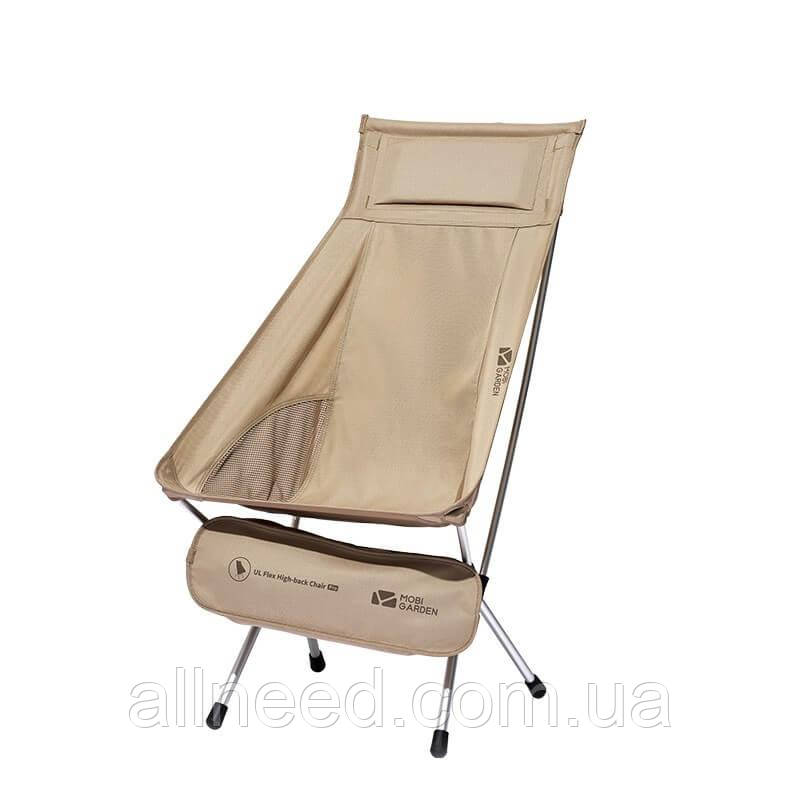 Крісло розкладне Mobi Garden Moon high chair pro NX21665055 sand