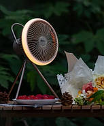 Вентилятор-ліхтар на ніжках Mobi Garden Fan F2 NX22669002 black, фото 4