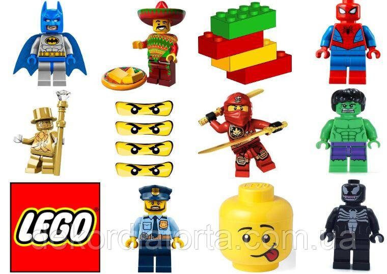 Цукрова картинка Лего 9381