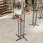 Стійка "OCTOPUS" з переклацувачем. Торгівельна стійка вішало. Торговий рейл у магазин одягу  для розпродажів, фото 4