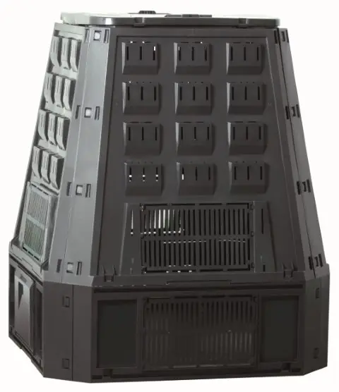 Компостер садовий 630 л prosperplast evogreen чорний