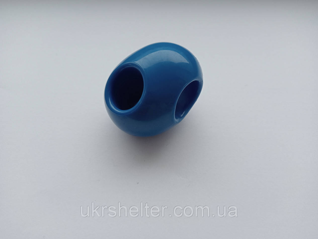 Крос-коннектор для каната 16 мм синій, пластиковий суцільний