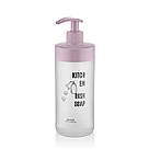 Диспенсер для мила скляний 0.5 л, VOCE Plastik, Туреччина VC-1006, фото 4