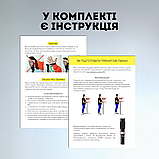 Палиці для скандинавської ходьби трекінгові палки для гір туристичні для спортивної ходьби чорні (6002), фото 9