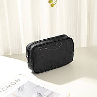 Косметичка для хранения косметики пенал черный