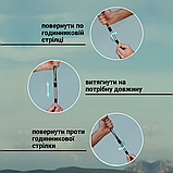 Палиці для скандинавської ходьби трекінгові палки для гір туристичні для спортивної ходьби сірі (6002), фото 3