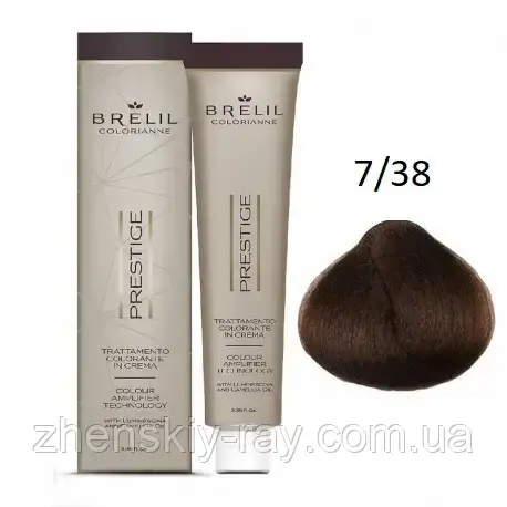 Фарба для волосся Brelil Professional Colorianne Prestige 7/38