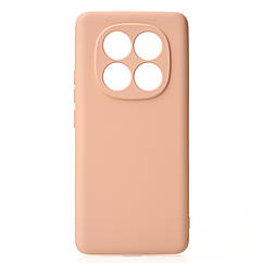 Силіконовий чохол SOFT Silicone Case для Xiaomi Redmi Note 14 Pro Plus 5G (без лого) пудра