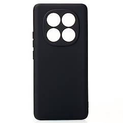 Силіконовий чохол SOFT Silicone Case для Xiaomi Redmi Note 14 Pro Plus 5G (без лого) чорний