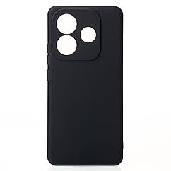 Силіконовий чохол SOFT Silicone Case для Xiaomi Redmi Note 14 5G Global (без лого) чорний