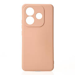 Силіконовий чохол SOFT Silicone Case для Xiaomi Redmi Note 14 5G Global (без лого) пудра