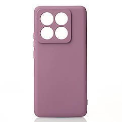 Силіконовий чохол SOFT Silicone Case для Xiaomi 14T Pro (без лого) лаванда