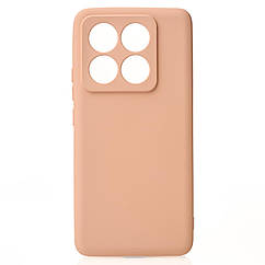 Силіконовий чохол SOFT Silicone Case для Xiaomi 14T Pro (без лого) пудра