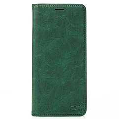 Чохол-книга DC ELEGANT для Samsung M55/M55S темно-зелений