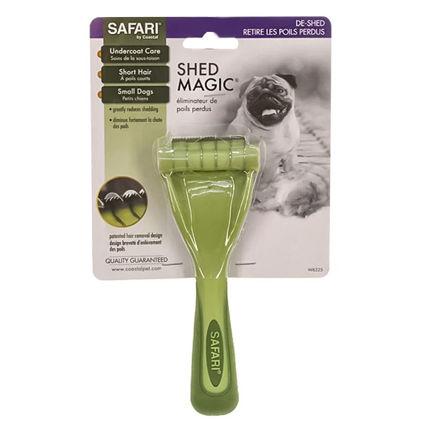 Safari Short Shed Magic САФАРІ ШЕД МЕДЖИК інструмент для короткої шерсті собак, що линяють, маленький
